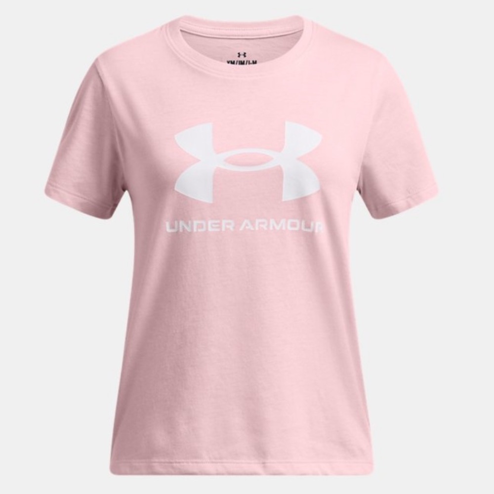 Under Armour Pink Fitted Short Sleeve T-Shirt